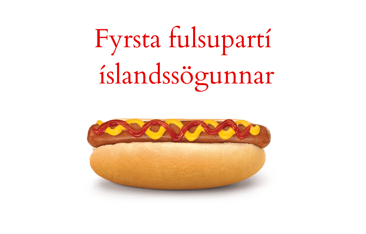 Áríðandi tilkynning frá Sjávarklasanum: Fyrsta fulsupartí Íslandssögunnar
