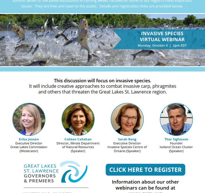 GSGP Leadership Summit Panel Webinar on Invasive Species