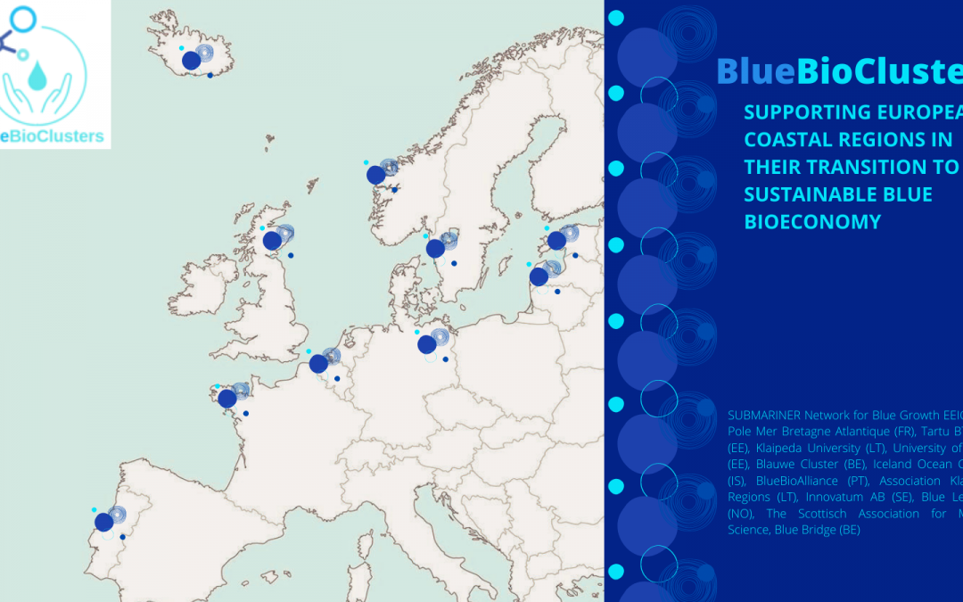 New project “BlueBioClusters” starting in August 2022