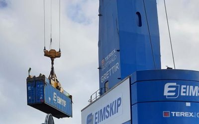 Eimskip reaches an important milestone in energy exchange at Sundahöfn